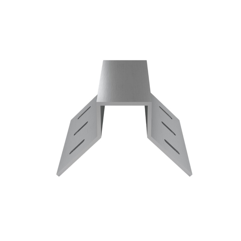 Fortis Double Corner Helping Hand Bracket - Aluminium