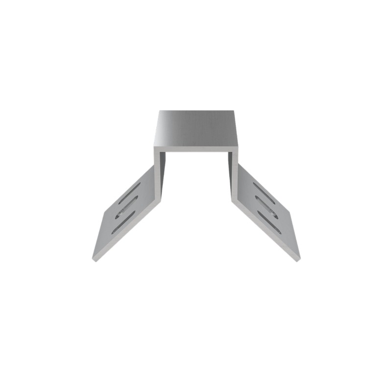 Fortis Single Corner Helping Hand Bracket - Aluminium