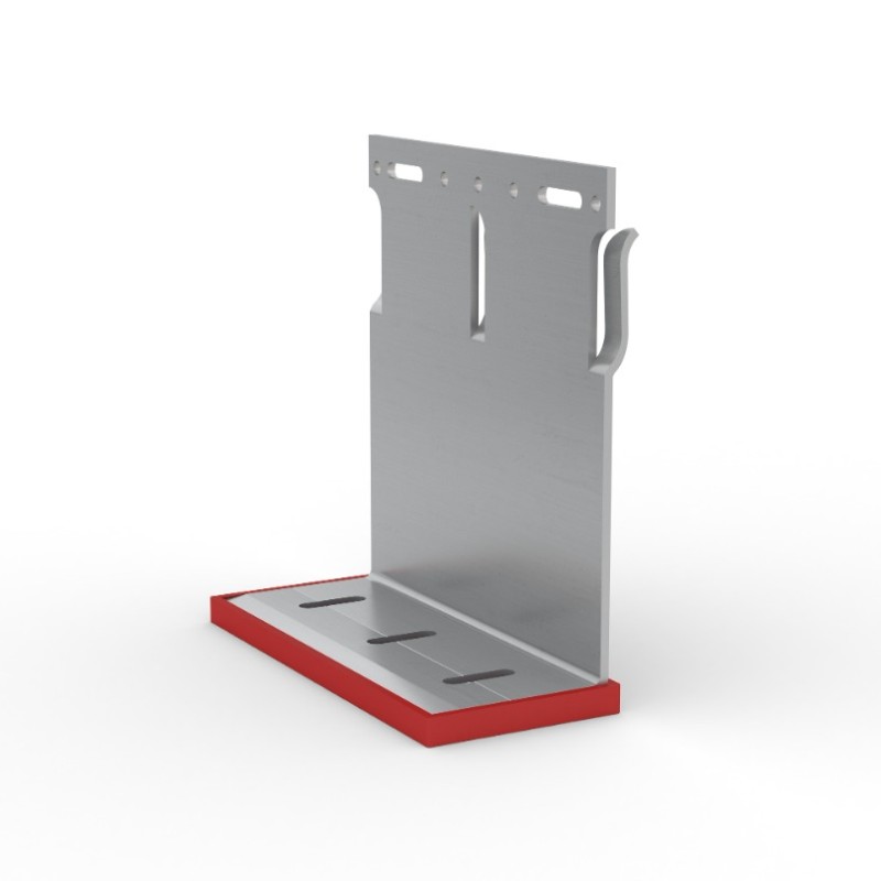 Fortis Double Helping Hand Bracket - Aluminium