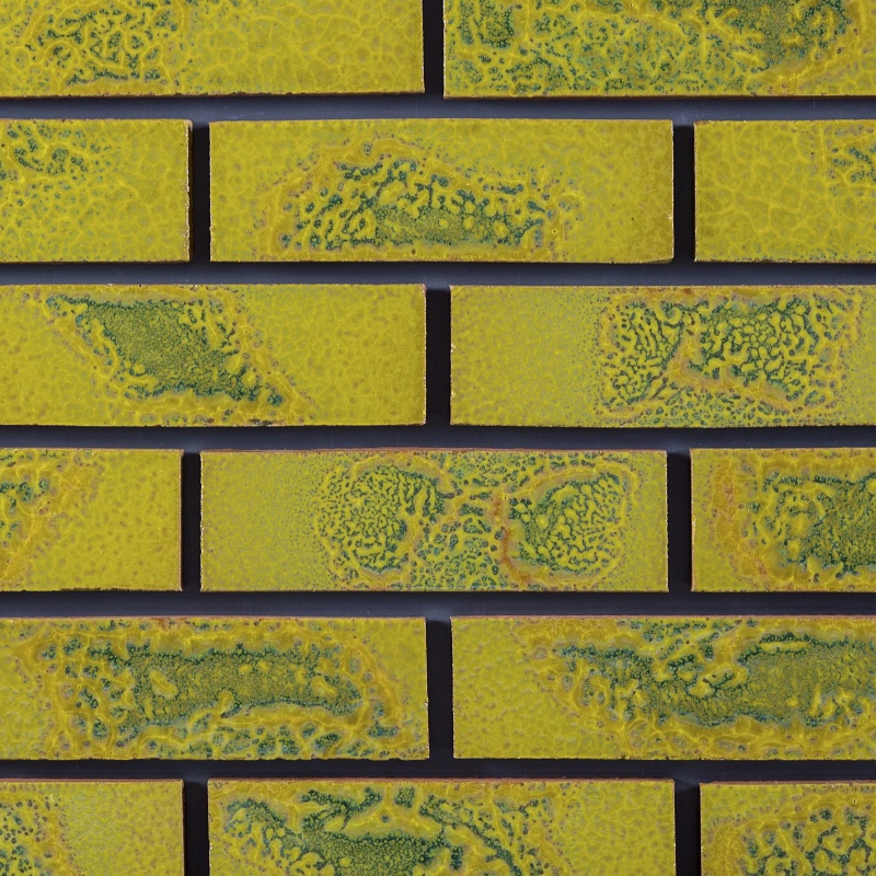Yellow Glazed Brick - 65mm