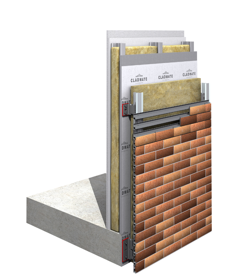 MFSlip Mechanically Fixed Brick Slip System